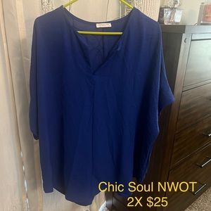 New Point of View Top - NWOT